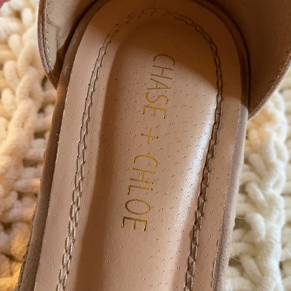 Chase + Chloe Cork Wedges, size 8 - Picture 4 of 7